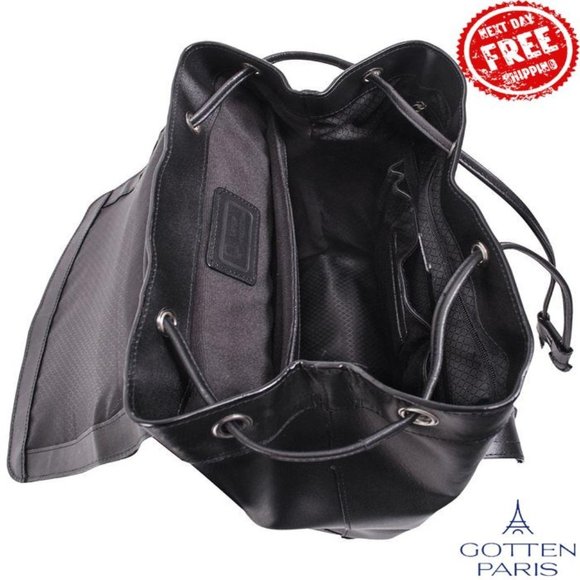 McKlein Hagen Leather Laptop Backpack Black Women\'s Bag main image 4